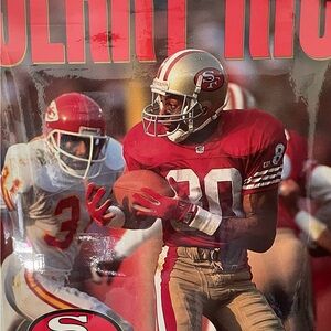 35”x23” Laminated Jerry Rice Poster
